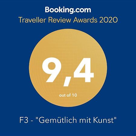 Appartement F3 - "Gemuetlich Mit Kunst" à Dresde Extérieur photo